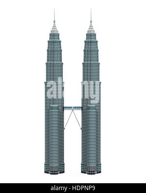 Malaysia Twin Tower Foto Stock