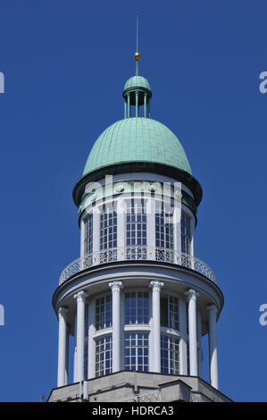 Nordturm, Frankfurter Tor, Friedrichshain di Berlino, Deutschland Foto Stock