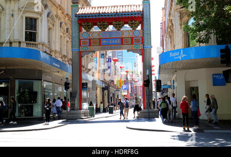 Chinatown Melbourne Victoria Australia Foto Stock