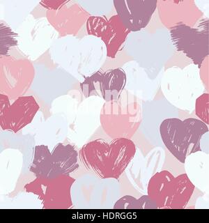 Vector pattern cuori Illustrazione Vettoriale