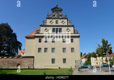 Lutherhaus, Augusteum, Collegienstrasse, Lutherstadt Wittenberg, Sachsen-Anhalt, Deutschland Foto Stock