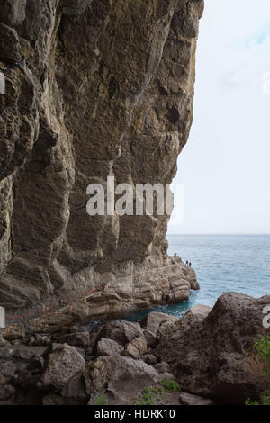 Vinoteca Golitsyn grotta Chaliapin in montagna Koba-Kaya Foto Stock