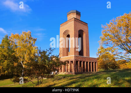 Burg Bismarckturm - Burg torre Bismarck nel Brandeburgo Foto Stock