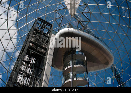 Victoria Square Shopping Centre in Belfast City Centre, Irlanda del Nord, Regno Unito. Victoria Square è un commerciali, residenziali e per il tempo libero in sviluppo Foto Stock
