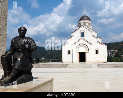 San Lazar chiesa in Andricgrad, Repubblica Srpska in Bosnia ed Erzegovina. Foto Stock