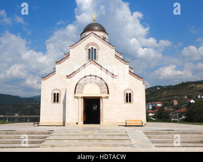 San Lazar chiesa in Andricgrad, Repubblica Srpska in Bosnia ed Erzegovina. Foto Stock