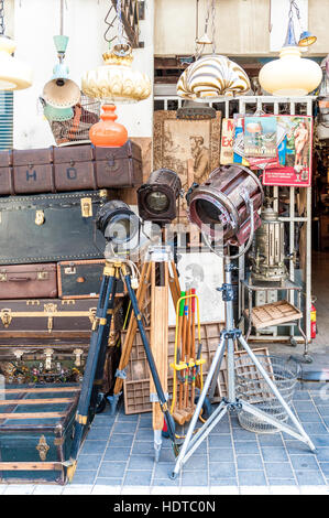 Israele, Tel Aviv-Yafo, shuk hapishpeshim mercato delle pulci Foto Stock