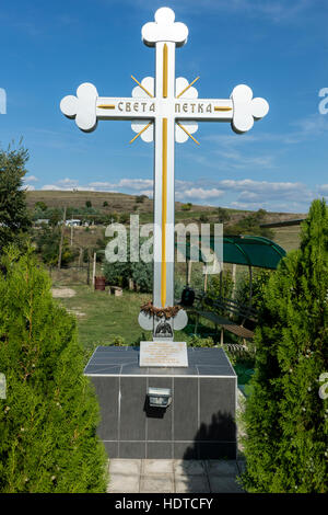 Staro Nogoricane Kumanovo, Macedonia - 22 Settembre 2016: La Chiesa di San Giorgio (Crkva Svetog Djordja) è un Macedone chiesa ortodossa nella vil Foto Stock