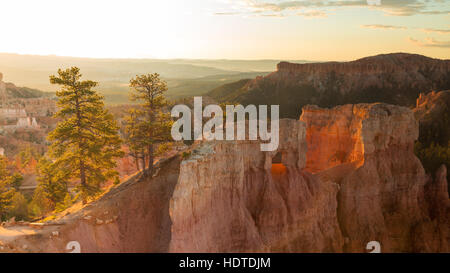 Sunrise, Parco Nazionale di Bryce Canyon, Utah, Stati Uniti d'America Foto Stock