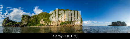 Spiaggia di Hat Chao Mai parco nazionale in Thailandia Foto Stock