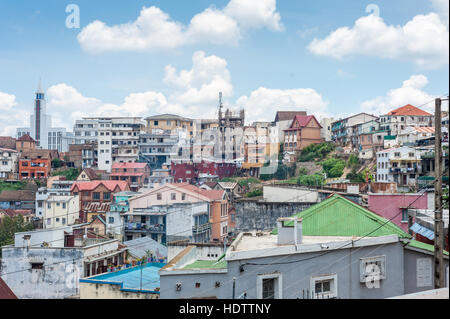 Madagascar Antananarivo, cityscape Foto Stock