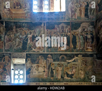 Staro Nogoricane Kumanovo, Macedonia - 22 Settembre 2016: La Chiesa di San Giorgio (Crkva Svetog Djordja) è un Macedone chiesa ortodossa nella vil Foto Stock