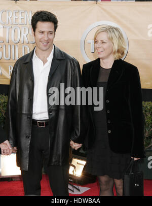 Rob Morrow e Debbon Ayer al Screen Actors Guild Awards a Los Angeles il 5 febbraio, 2005 Photo credit: Francesco Specker Foto Stock