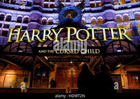 Harry Potter e il maledetto bambino al Palace Theatre di Londra, Regno Unito Foto Stock