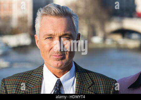 Photocall con Martin Kemp, ex di Spandau Ballet, che stars Million Dollar Quartet presso la Royal Festival Hall di Londra fino al 2 gennaio 2017. Foto Stock