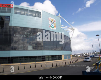 Digital Signage di Ricoh Arena, casa di Coventry City Calcio Club Foto Stock