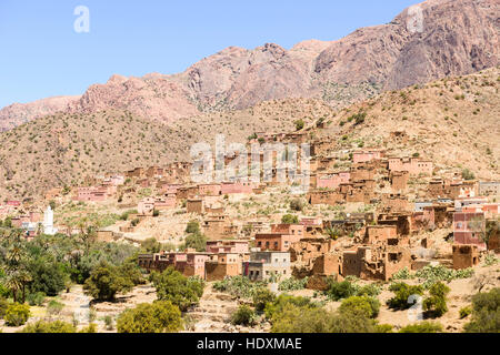 Villaggi di anti-Atlas, Marocco Foto Stock