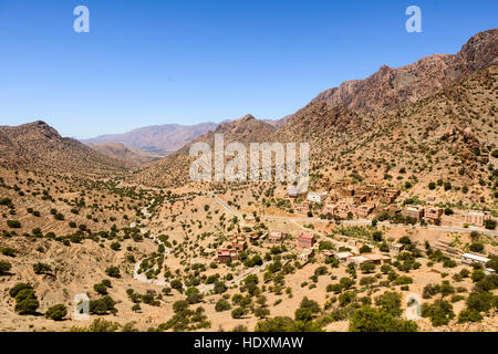 Villaggi dell'Anti-Atlas, Marocco Foto Stock