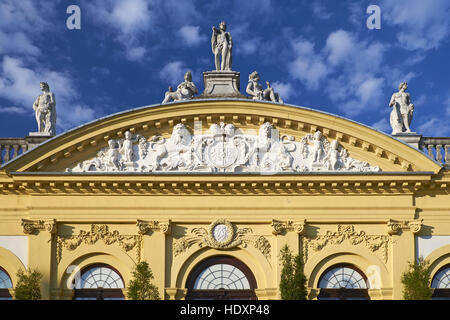 Orangerie in Karlsaue, Kassel, Hesse, Germania Foto Stock