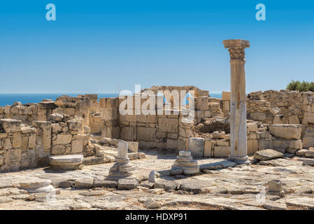Limassol District. Cipro. Rovine di antiche Kourion. Foto Stock