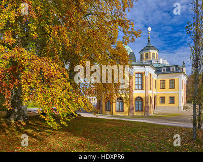 Il Palazzo del Belvedere a Weimar, Germania Foto Stock