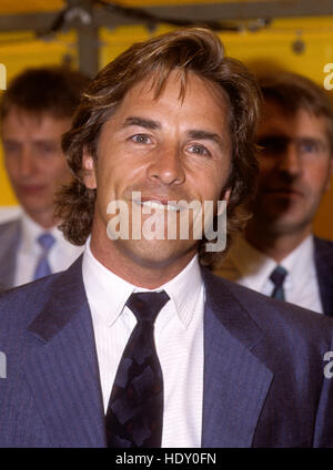 DON JOHNSON noi attore più noto per il suo rullo come Sonny Crocket in Miami Vice Foto Stock