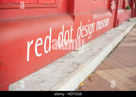 Red dot design museum Foto Stock