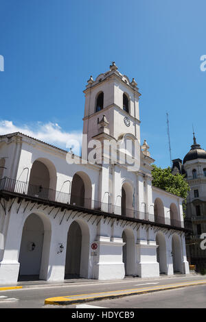 Cabildo di Buenos Aires in una domenica con il turista (Argentina) Foto Stock