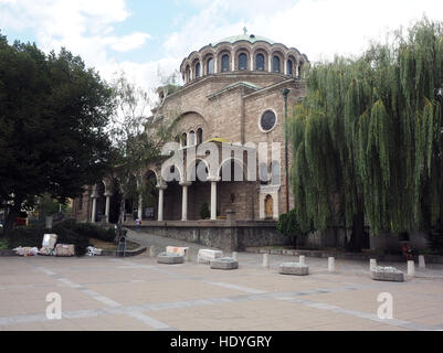 Sveta Nedelya chiesa in Sofia Bulgaria Europa Foto Stock