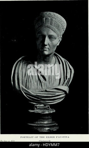 Scultura romana da Augusto a Costantino (1907) Foto Stock