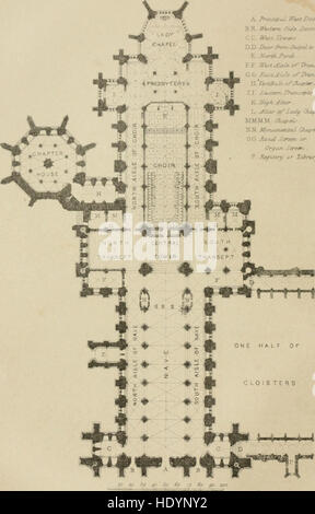 Un tentativo di discriminare gli stili di architettura in Inghilterra dalla conquista alla riforma - con uno schizzo del Grecian e ordini Romano (1881) Foto Stock