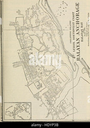 Un dizionario geografico di pronuncia e dizionario geografico delle Isole Filippine, Stati Uniti d'America con mappe, grafici e illustrazioni (1902) Foto Stock