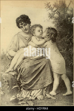 *Donna in Girlhood, Wifehood, maternità* (1906) offre una guida sulle responsabilità delle donne in diverse fasi della vita, con consigli sul mantenimento della salute personale e infantile. Foto Stock