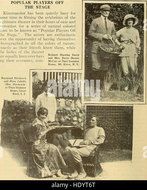 *Popular Electricity Magazine in Plain English* (1913) è una pubblicazione volta a spiegare la tecnologia elettrica e le sue applicazioni nel linguaggio quotidiano. La rivista tratta argomenti come le innovazioni elettriche, gli elettrodomestici e gli usi pratici dell'elettricità nella vita moderna. Foto Stock