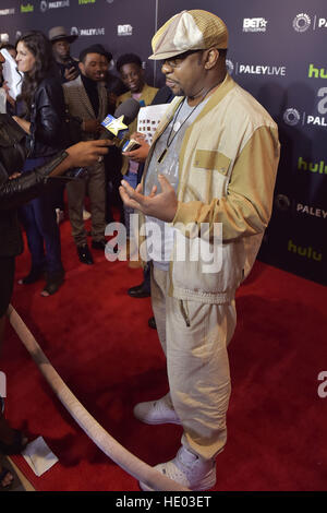 Beverly Hills, Stati Uniti d'America. Xiv Dic, 2016. Bobby Brown alla premiere di scommessa Miniserie TV 'l'edizione nuova storia' a Paley Centre for Media. Beverly Hills, 14.12.2016 | Verwendung weltweit/picture alliance © dpa/Alamy Live News Foto Stock