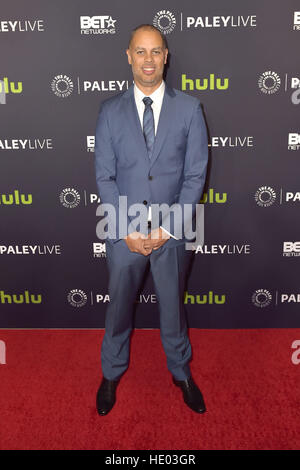 Beverly Hills, Stati Uniti d'America. Xiv Dic, 2016. Jesse Collins alla premiere di scommessa Miniserie TV 'l'edizione nuova storia' a Paley Centre for Media. Beverly Hills, 14.12.2016 | Verwendung weltweit/picture alliance © dpa/Alamy Live News Foto Stock