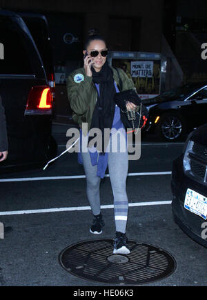 New York, NY, STATI UNITI D'AMERICA. Xvi Dec, 2016. Mel B in corrispondenza della NBC Today Show di New York .16 dicembre 2016. © Rw/media/punzone Alamy Live News Foto Stock