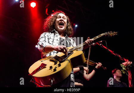 Bournemouth, Regno Unito. Xvi Dec, 2016. Il Wonderstuff live in concerto all'O2 Academy Bournemouth © Charlie Raven/Alamy Live News Foto Stock