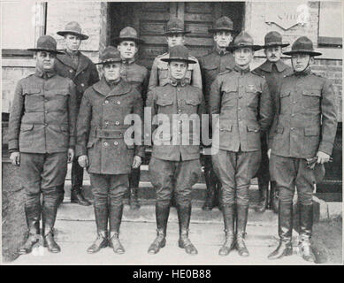 La storia e le realizzazioni del Fort Scheridan degli ufficiali di campi di addestramento (1920) Foto Stock