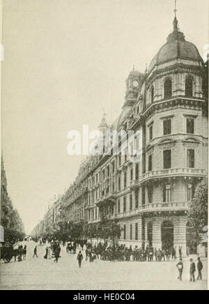 La South American tour - una guida descrittiva (1916) Foto Stock