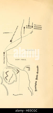 Bennington- le battaglie, 1777. La celebrazione del centenario, 1877. Un documento Leggere prima il Worcester società di antichità, nel suo regolare riunione mensile, Dicembre 4, 1877 (1878) Foto Stock