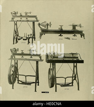 Xx secolo catalogo delle forniture per orologiai, gioiellerie e parentado trades (1899) Foto Stock