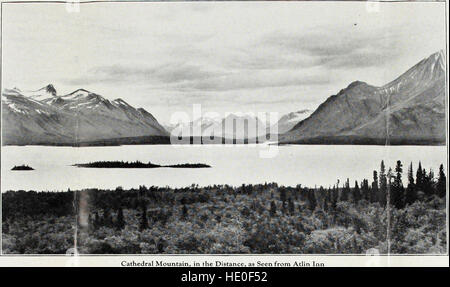 Alaska, Atlin e Yukon - Bianco Pass e Yukon Route (1910) Foto Stock