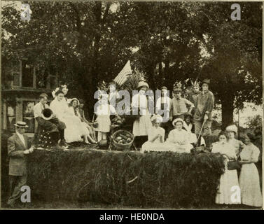 Paese di vita e la scuola del paese - uno studio delle agenzie rurali del progresso e del rapporto sociale della scuola per la comunità del paese (1912) Foto Stock