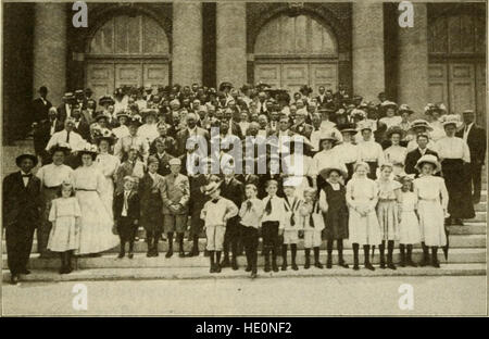 Paese di vita e la scuola del paese - uno studio delle agenzie rurali del progresso e del rapporto sociale della scuola per la comunità del paese (1912) Foto Stock