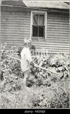 Tre giovani Crusoes, la loro vita e le loro avventure su un isola in Indie ad ovest (1918) Foto Stock