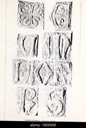 Un numero del 1907 delle transazioni della Shropshire Archaeological and Natural History Society, con ricerche sull'archeologia, la storia naturale e il patrimonio culturale della regione. Foto Stock