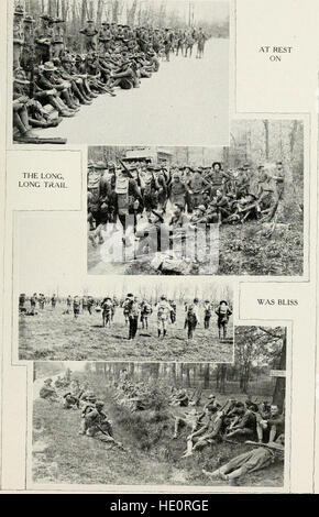 La storia e le realizzazioni del Fort Scheridan degli ufficiali di campi di addestramento (1920) Foto Stock