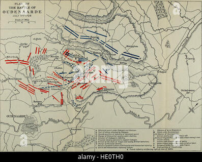 La storia dell'Inghilterra dall'adesione di Anne per la morte di George II (1702-1760) (1909) Foto Stock