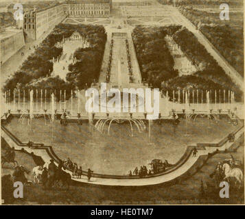 Versailles e la corte di Luigi XIV (1905) Foto Stock